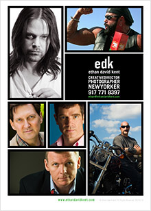 Download promo card for men's portrait photography